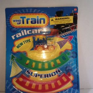 Wind Up Train Railcar