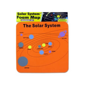 Educational Solar System Foam Map